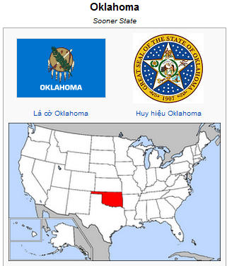 Thông tin về tiểu bang Oklahoma 634839223210040000 Thông tin về tiểu bang Oklahoma