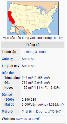 634867528780310000 Thông tin Quận Cam (bang California)