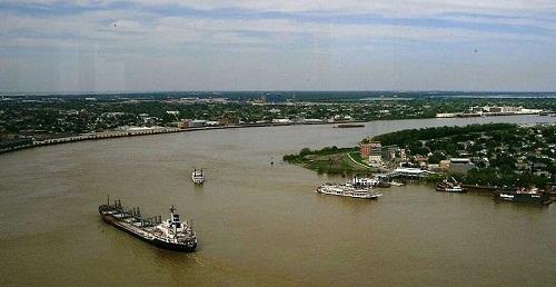  Sông Mississippi ở Bắc Mỹ