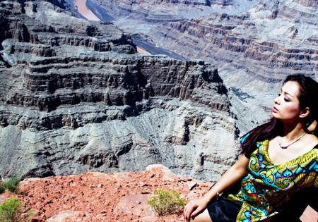 634887343465830000 Người mẫu Thuý Hằng   Thuý Hạnh tại Grand Canyon.