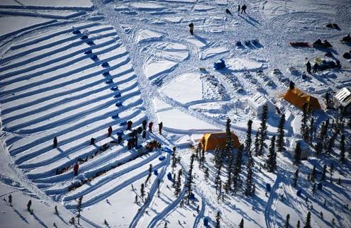 634898460003950000 Giải đua chó kéo xe trượt tuyết Iditarod ở bang Alaska (Mỹ)