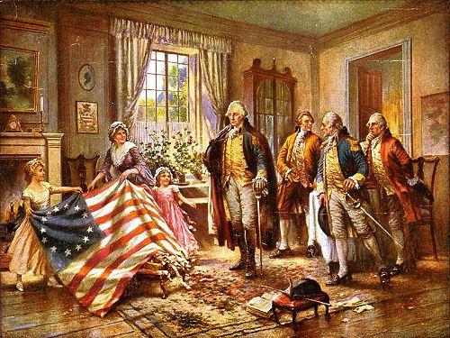 634907544298870000 Chân dung lá cờ đầu tiên của Mỹ