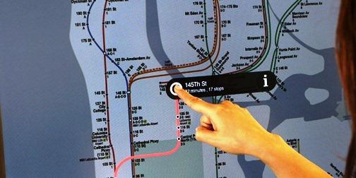 Hệ Thống tương tác tại ga tàu điện ngầm New York 634994799175652820 Hệ Thống tương tác tại ga tàu điện ngầm New York