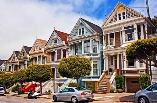 635400650034198340 Sắc màu nhà phố nổi tiếng ở San Francisco