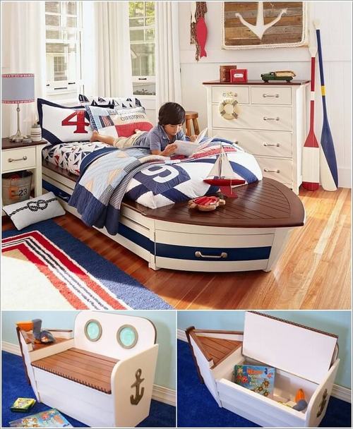 151418baoxaydung image008 Chia sẻ 10 ý tưởng trang trí phòng ngủ cho trẻ theo chủ đề biển