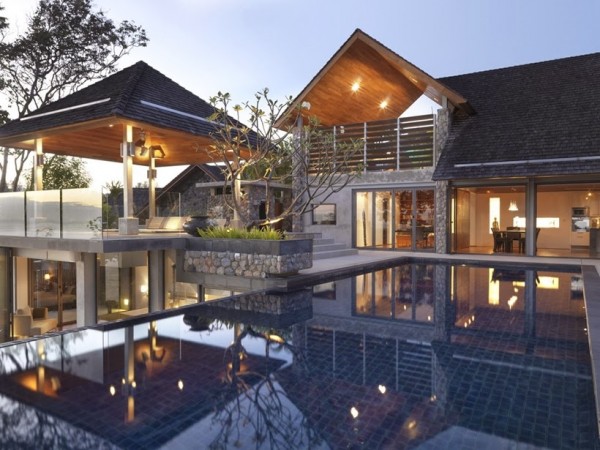 ThaiLan170915 2 600x450 Chiêm ngưỡng thiết kế tuyệt đẹp của biệt thự Thái Lan với kiến trúc châu Á đương đại