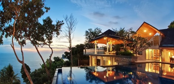 ThaiLan170915 5 600x291 Chiêm ngưỡng thiết kế tuyệt đẹp của biệt thự Thái Lan với kiến trúc châu Á đương đại