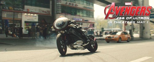 ultorn bike Phim Marvel được vói như dải thiên hà quảng cáo