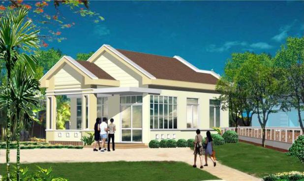 Gợi ý mẫu thiết kế nhà cấp 4 giá rẻ đẹp mà không lỗi mốt năm 2016 mau nha cap 4 nha thiet ke dep4 phunutoday 1428 Gợi ý mẫu thiết kế nhà cấp 4 giá rẻ đẹp mà không lỗi mốt năm 2016