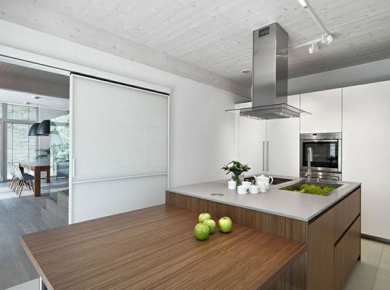 Không gian phòng bếp đẹp với nội thất bằng gỗ độc đáo cozy wooden kitchen countertops 40 554x412 Không gian phòng bếp đẹp với nội thất bằng gỗ độc đáo